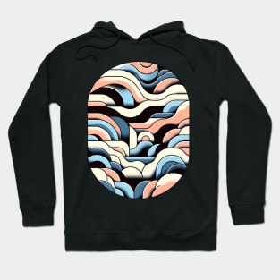 Lofi Serenity Waves Hoodie